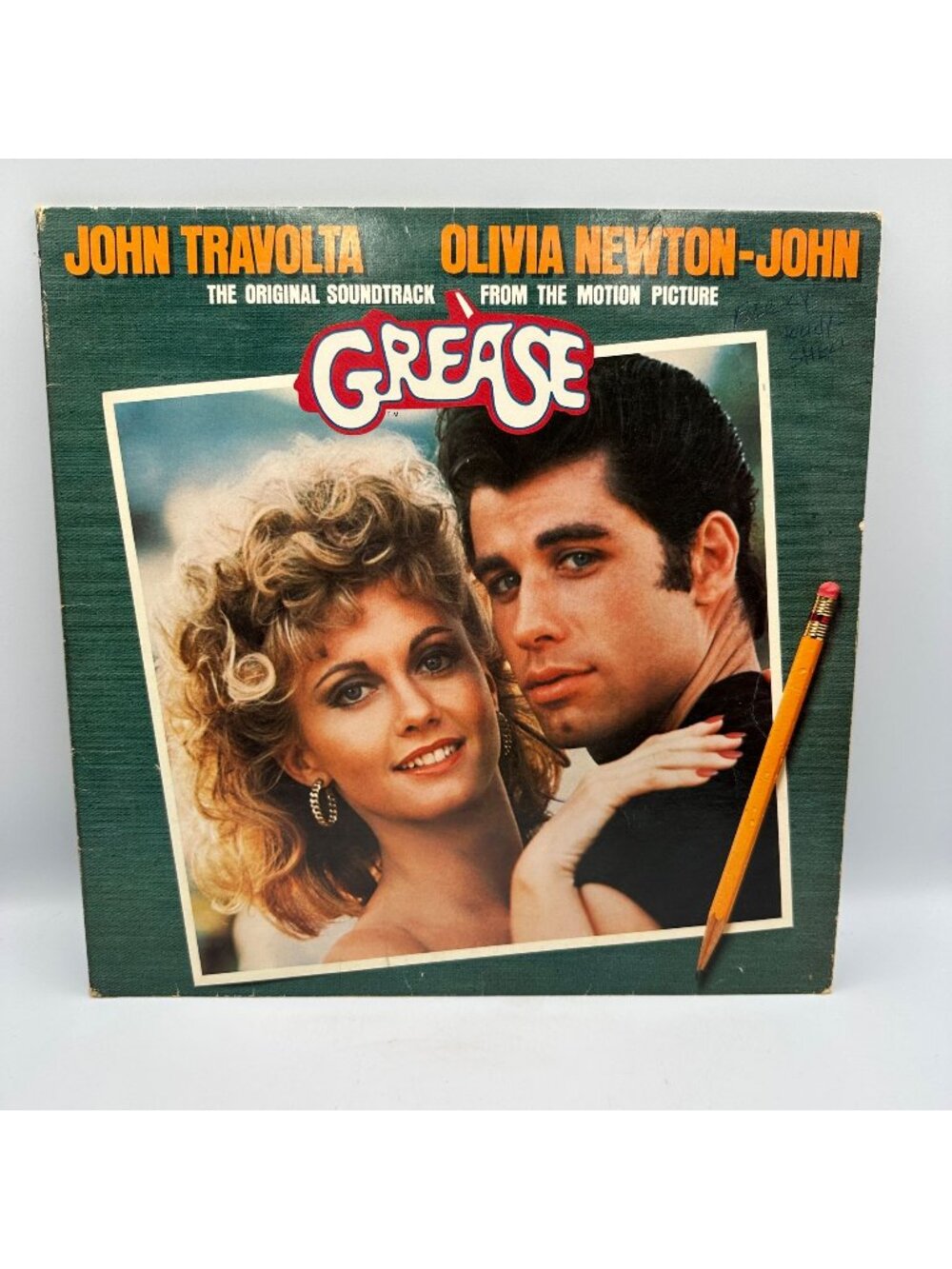 Grease Soundtrack LP Vinyl 1978 Gatefold RSO RS-2-4002 Movie OST